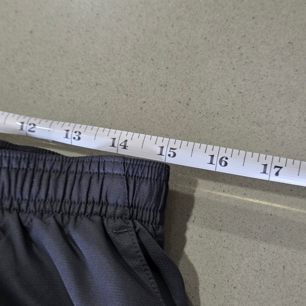 Reebok Mens Small TrackPants Gray Purple Side Stripe Mesh Lined Athletic Joggers - Picture 7 of 9